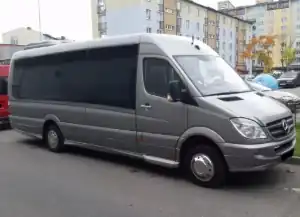 23 vietų mikroautobusas keleivių pervežimui Vilniaus mieste