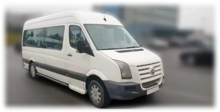 Keleivinis mikroautobusas grupių pervežimui Kauno mieste