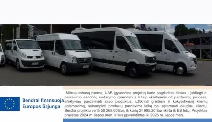 Mikroautobusų nuoma naujienos